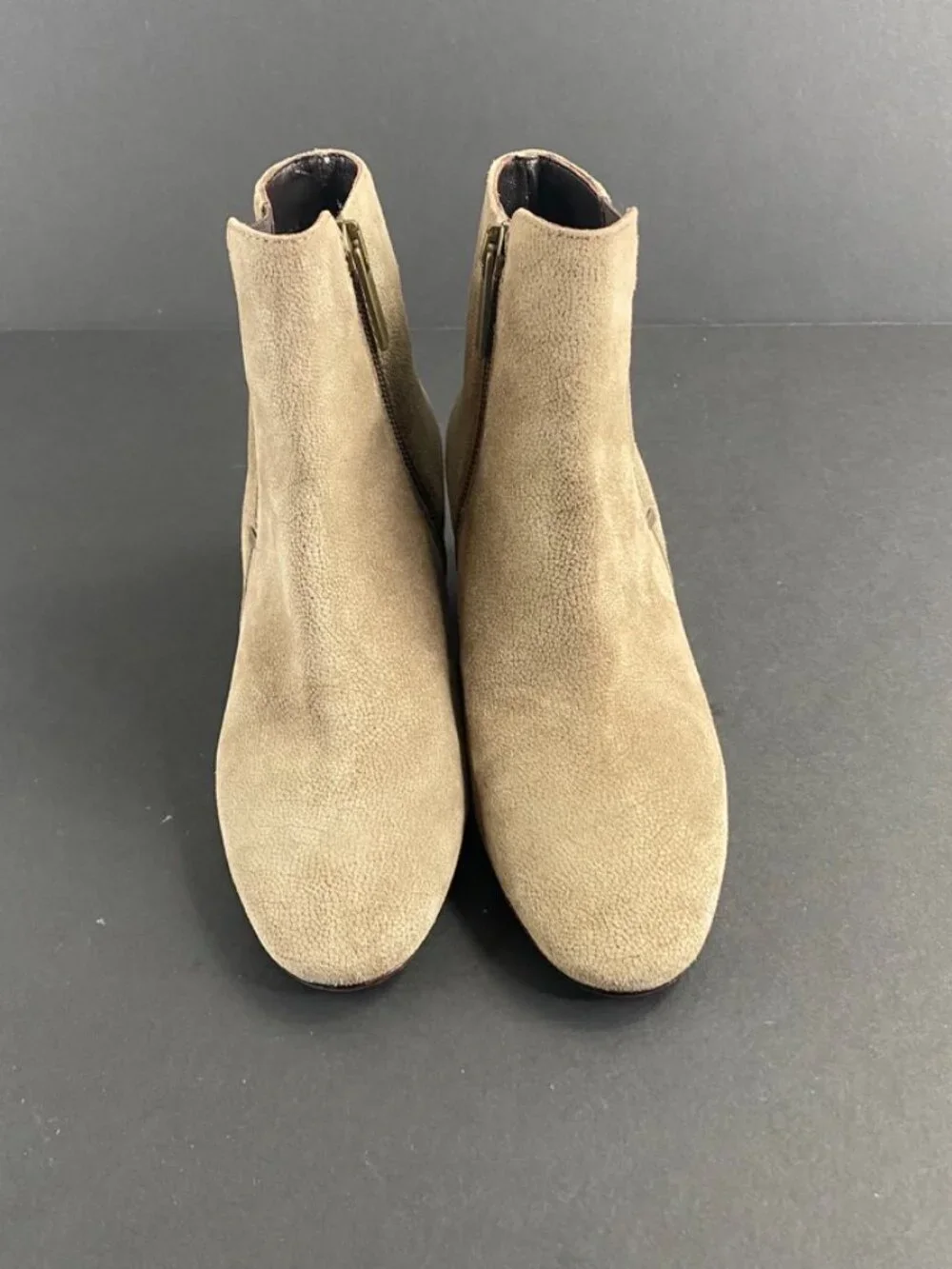 Aquatalia Tan Chelsea Booties Size 4